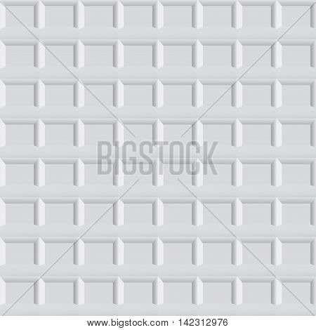 Gray tile geometric texture. Vector seamlesss background.