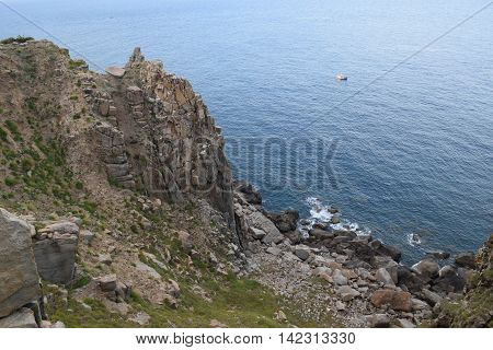 Pristine Sea At Dai Lanh Cape, Mui Dien, Phu Yen Province, Easternmost Of Viet Nam
