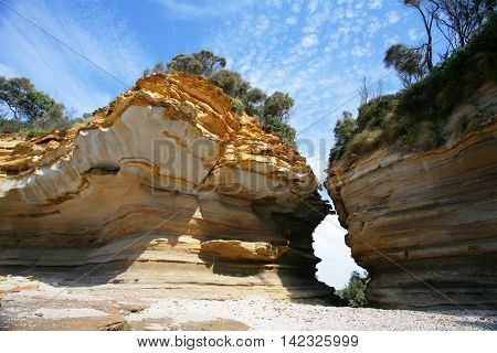 Cracked And Eroded By Nature