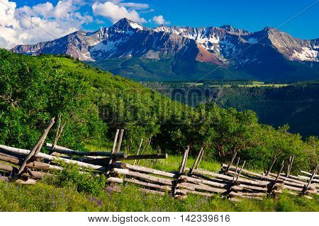 Telluride Colorado Shows Off Its Beautiful Landscape During Summer