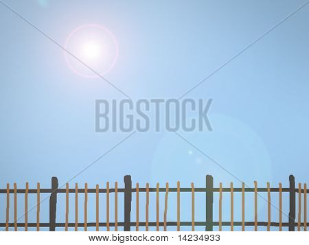 Blå himmel