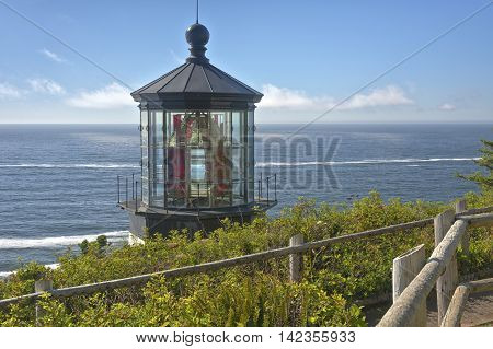Cape Meares lighthouse on the Oregon coast.
