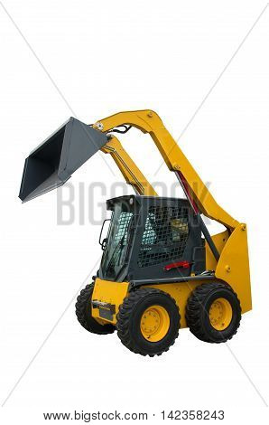 Vertical-Lift Skid Loader. Wheel loader. Loading machine aggregates.