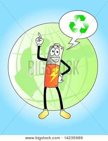 recyklace baterií