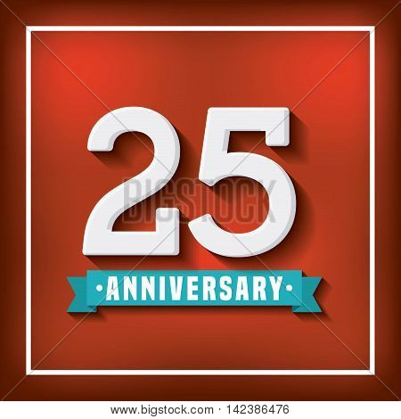 aniversary card icon design, vector illustration eps10