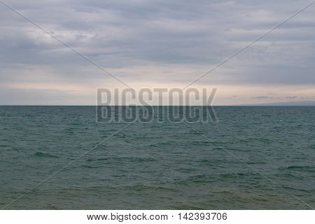Alakol Lake In The Mountains