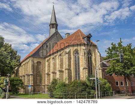 Apostel Church In The Historical Center Of Munster