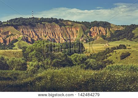 Red Ravine (rapa Rosie) Landscape