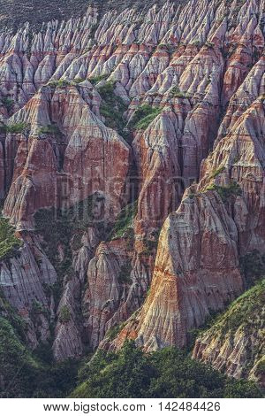 Unique Geological Erosion Structure