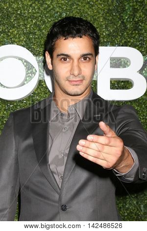 LOS ANGELES - AUG 10:  Elyes Gabel at the CBS, CW, Showtime Summer 2016 TCA Party at the Pacific Design Center on August 10, 2016 in West Hollywood, CA