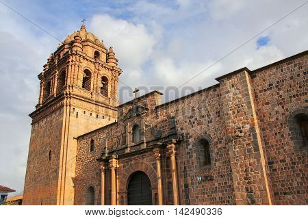 Convent Of Santo Domingo In Koricancha Complex, Cusco, Peru