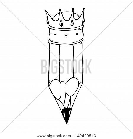 Pencil In Crown