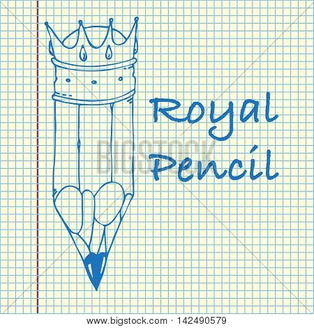 Pencil In Crown