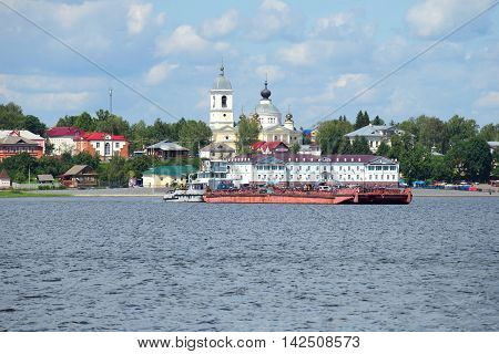 MYSHKIN, RUSSIA - JULY 13, 2016: The tug 
