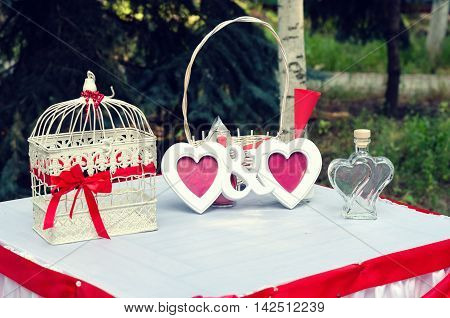 Harvesting of wedding paraphernalia for use in advertising