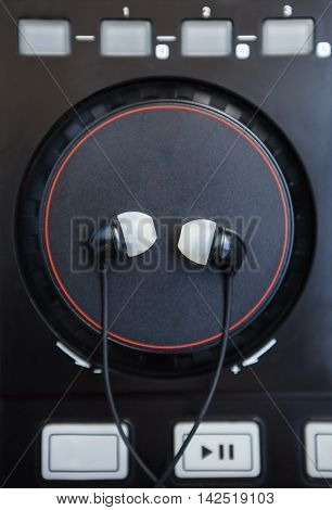 Professional Sound Mixing Dj Midi Controller Turntable