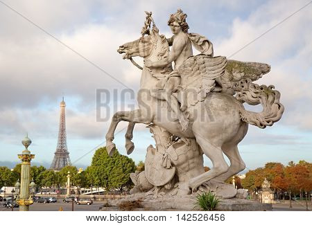 Place de la Concorde in Parice, France