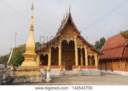 Wat Sensoukharam, Luang Prabang, Laos, South East Asia