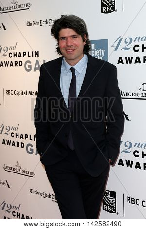 NEW YORK-APR 27: Director J.C. Chandor attends the 42nd Chaplin Award Gala at Alice Tully Hall, Lincoln Center on April 27, 2015 in New York City.