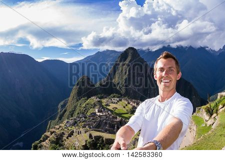 Selfie In Machu Pichu