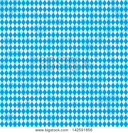 Seamless Oktoberfest and Bavarian flag pattern or background with light effect color