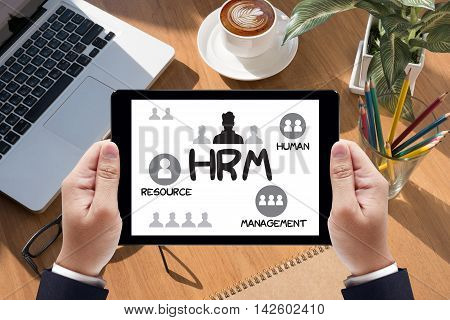 Hrm Human Resource Management  Strategy Planning Working Hrm Man