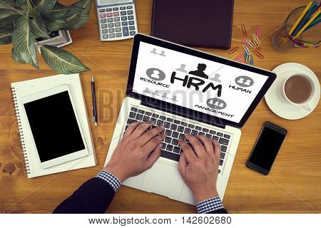 Hrm Human Resource Management  Strategy Planning Working Hrm Man