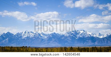 The Endless Expanses Of The Siberian Mountains