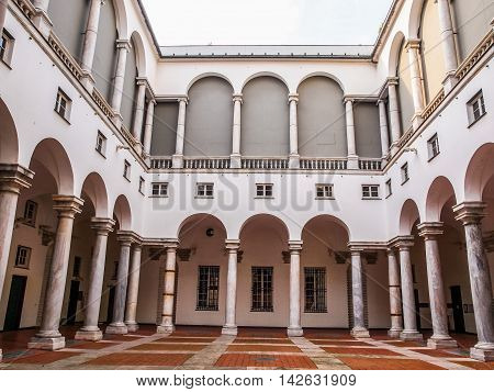 Doge Palace In Genoa Hdr