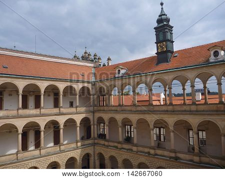 Arcades On A Litomysl Chateau