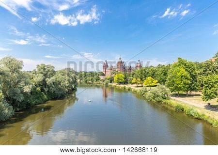 Frankfurt Johannisburg palace, Aschaffenburg Germany