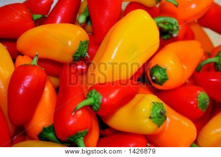 Pimientos colores