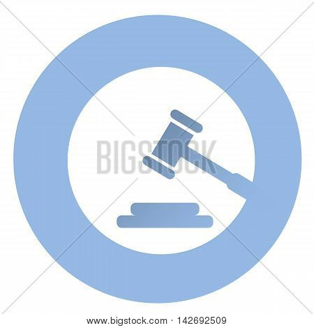 Stylish court icon . EPS 10 vector icon