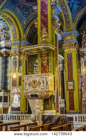 Nostra Signora Della Consolazione E San Vincenzo Church. Genova, Italy.