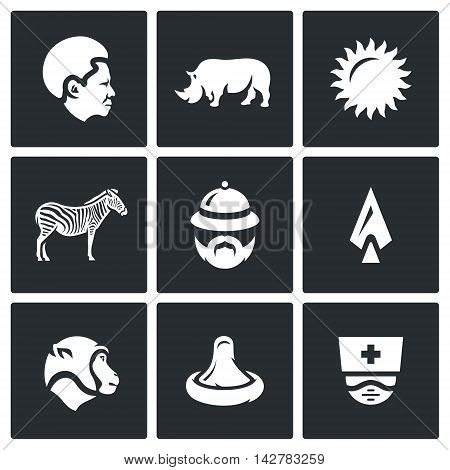 Black, Rhinoceros, Sun, Zebra, Tourist, Spear, Monkey, Condom, Virology