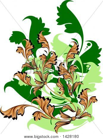 Vector Floral Background