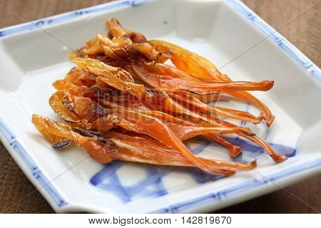 himegai, japanese food delicacy, dried marine product of trough shell
