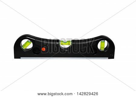 Level construction laser on an isolated background