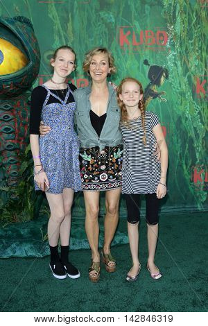 LOS ANGELES - AUG 14:  Rory Jackson, Melora Hardin, Piper Jackson at the 