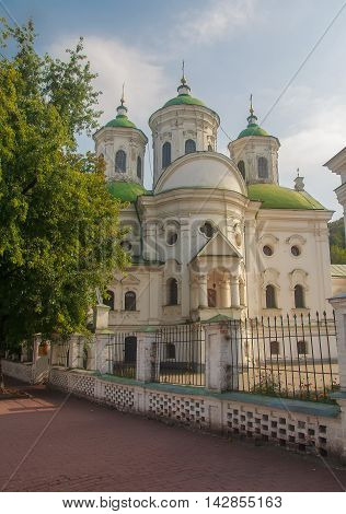 View of Kiev Podolsk Intercession Church. Ukraine