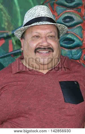 LOS ANGELES - AUG 14: Chuy Bravo at the premiere of Focus Features' 'Kubo and the Two Strings' at AMC Universal City Walk on August 14, 2016 in Los Angeles, California
