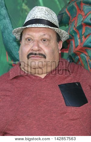 LOS ANGELES - AUG 14: Chuy Bravo at the premiere of Focus Features' 'Kubo and the Two Strings' at AMC Universal City Walk on August 14, 2016 in Los Angeles, California