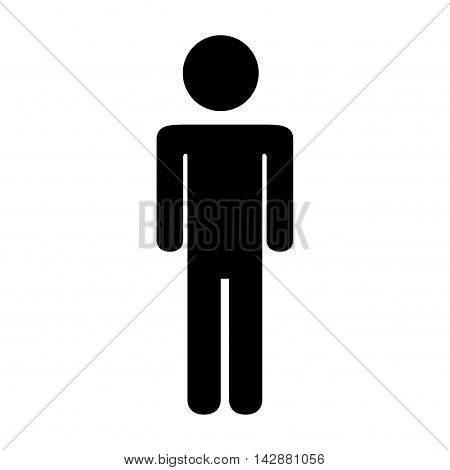 pictogram man male guy boy  gender gentlement vector  isolated illustration