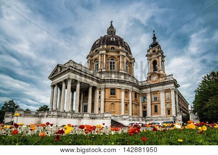 basilica di superga - turin - piedmont - italy