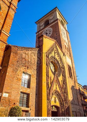 Duomo Di Chivasso Hdr
