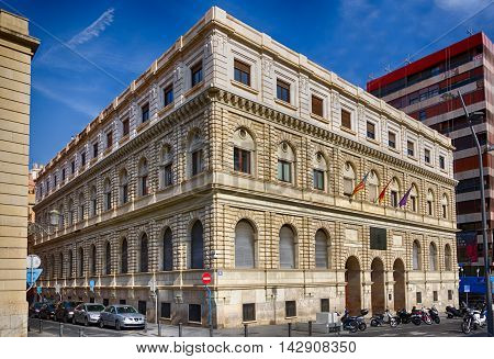 Ministry of economy and finance in Alicante, Spain