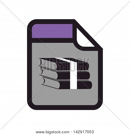 winrar format archive file page document type extension vector illustration isolated