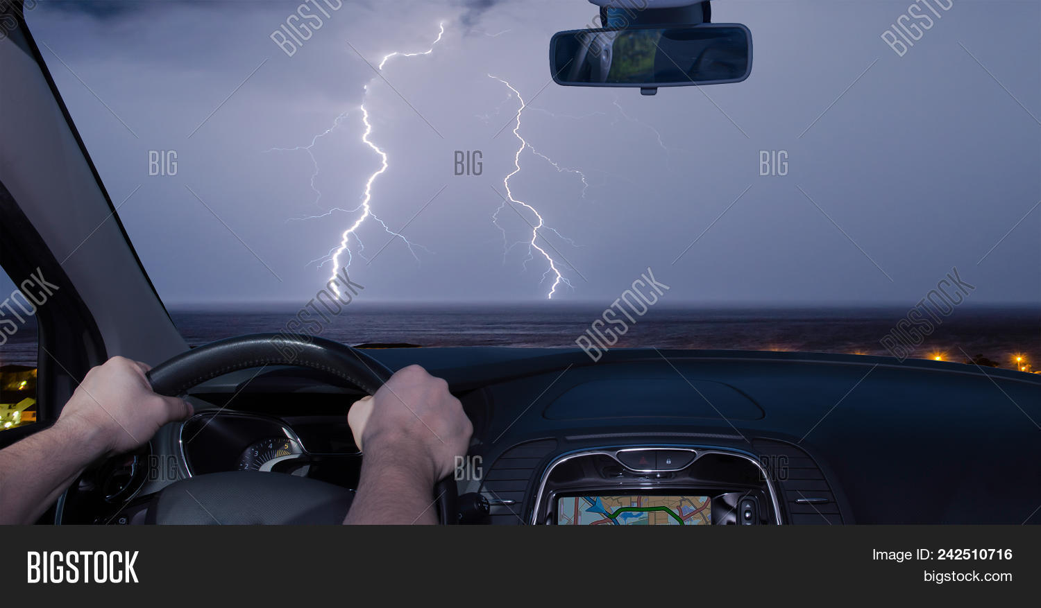 Driving Car Towards Image & Photo (Free Trial) Bigstock