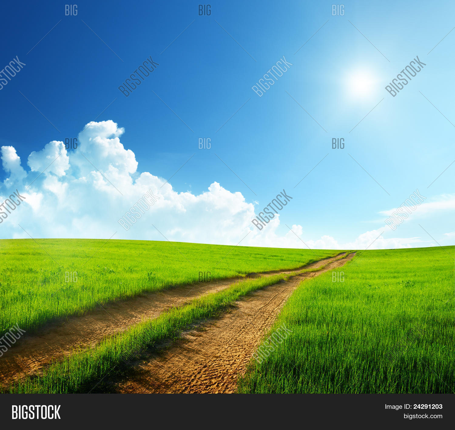 Ground Road Sunny Day Image & Photo (Free Trial) Bigstock