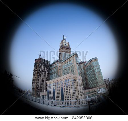 Mecca Clock Tower Of Abraj Al Bait In Mecca
